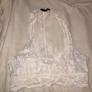 White Lace Bralette
